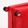 Big suitcase 28 ", lightning department, code castle, 4 wheels, red color