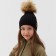 Children's hat minku rr 54-56, black color