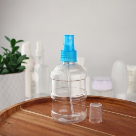 A bottle for storage, with a spray, 150 ml, blue color-2