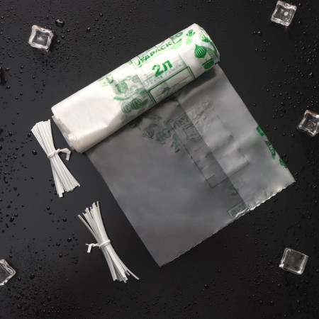 Packets for freezing products "Ufa Pak", 2 liters, 20 × 30 cm, 40 pcs, with clips