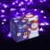 Garland “thread” 5 m, IP20, white thread, 50 LED, purple glow, 8 modes, 220 V