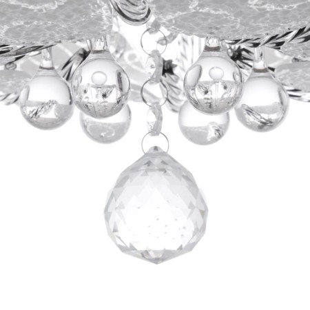 Chandelier 55725/400 CR chrome 4x40W E14 LED PDU 40x40x21cm-6