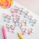 Clips children's “chosen” unicorns and rainbow, mix shape, mix color