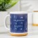 Sublimation mug "The best sublimation mug", with application