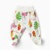 Kit for children (swing, slider), white color/flamingos, height 56 ​​cm