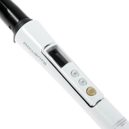 Rowenta CF3345F0, 36 watts, conical, tourmaline ceramics, 200 ° C, white and black-1