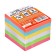Block with a sticky edge of 76mm*76mm 600l, 6 colors
