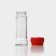 Glass mill is three -position, 115 ml, red color