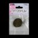 Decorative button on the leg, d = 34 mm, bronze color