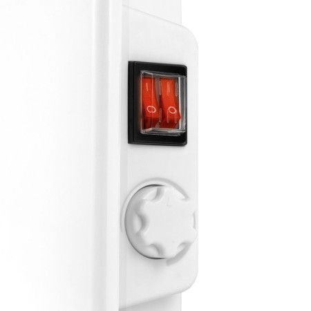 KitFort KT-2707, 2000 W heater, 2 power levels, 20 m2, X-shaped aluminum heating element, cord 1.4 m-4