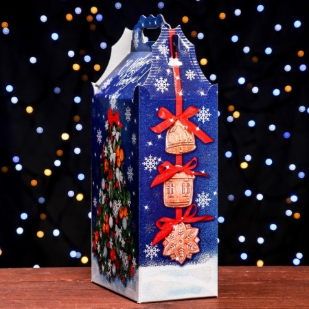 Gift box "Fragrant spruce", 20.3 x 12.3 x 41 cm-3