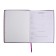 Universal diary for grades 1-11, 48 Velvet sheets, hard cover, artificial leather, thermoting, liesse, block 70 g/m2, purple