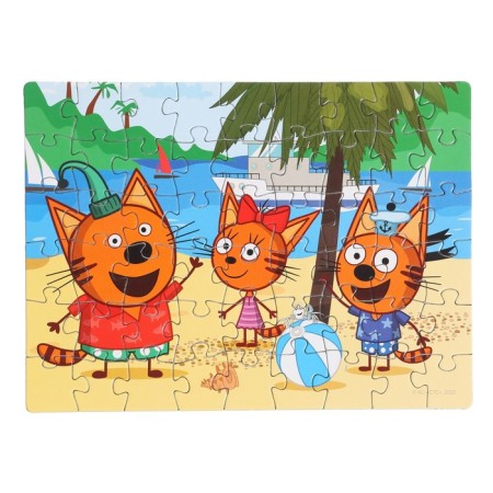 Puzzle "Three Cats", 54 elements-14