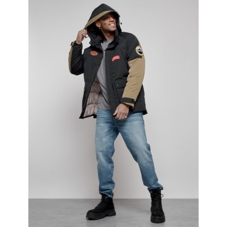 Male Winter jacket, size 50, black color-14