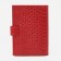 The covers on the button, for auto documents and passports, red color
