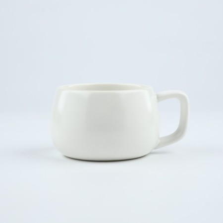 Tea couple ceramic “Listen to your heart”, 300 ml, white color-4