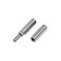 Garage loop, 12x80 mm, for welding, with a bearing, halting