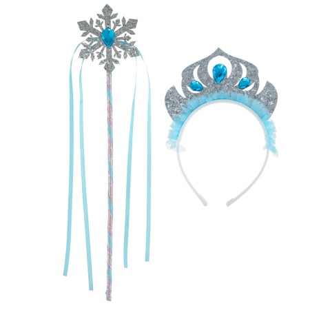 Carnival set "Snowflake", 2 objects: rin, rod-3