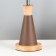 OMBR table lamp E27 40W brown 25x25x42 cm Risalux