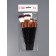 Set of brushes d/makeup 7 pc 20cm nylo/plastic black bag QF