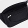 Zipper waist bag, external pocket, adjustable belt, black color