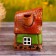 Aroma lace house "Fun", small, 9 cm, handmade, mix