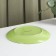 Board ceramic dessert shade "pastel", d = 19 cm, green color