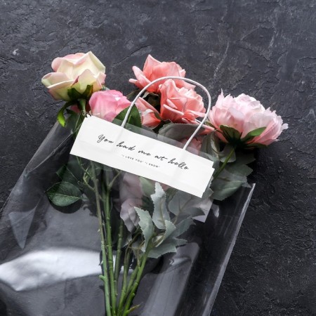 Gift package for flowers, 50*35 cm-1