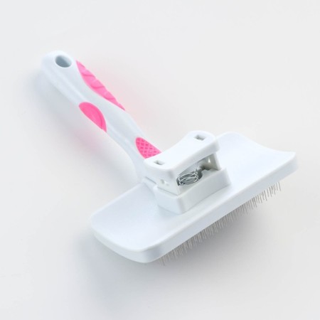 Pucrheck with self-cleaning without drops increased, 10.5 x 16.5 cm, white-pink-1