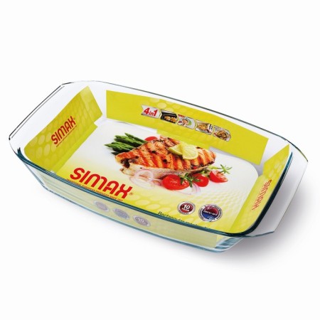 Simax baking form, with handles, 1.5 l-1