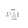 Bra Arte Lamp Meleph A4096AP-1BR, E27, 60 W, 16x23x20 cm, beige