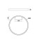 Ceiling Lamp MayToni Mod058CL-L25BS3K, 1XLED, 25W, 40x40x3.5 cm, 1200lm, brass color