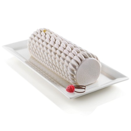 Form for the preparation of cakes, silicone, 24.5x9.5x7.7 cm
