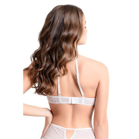 Erotic Brahlett Erolata Karen with open breasts, white (42-44)-3
