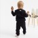 Kit for children (jumper, trousers) minku color black, height 86-92cm