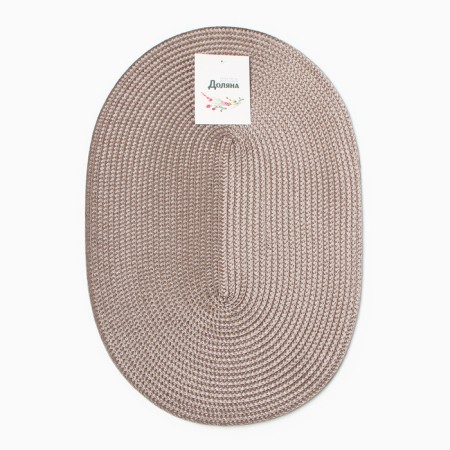 Serving shade "Oval", central kapuchino, 45*30 cm-2