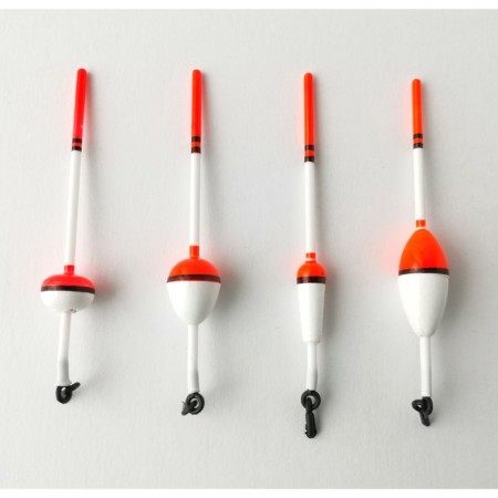 Polystyrene “Assorted” “Don”, 20 pcs, 0.5-1.5 g, white-red color