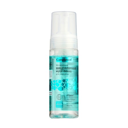 Micellar mousse to wash compliment matting, 150 ml