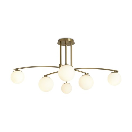 Freya FR543CL-06BS HANGER, 1100X11100X495 mm ceiling lamp, E14, 6x60W, brass color