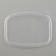 Plastic disposable “JPPLAST” plastic, 13.8 × 10.2 × 9 cm, for the middle container, the color is transparent