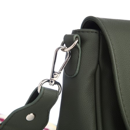 Female bag on the valve, green color-3