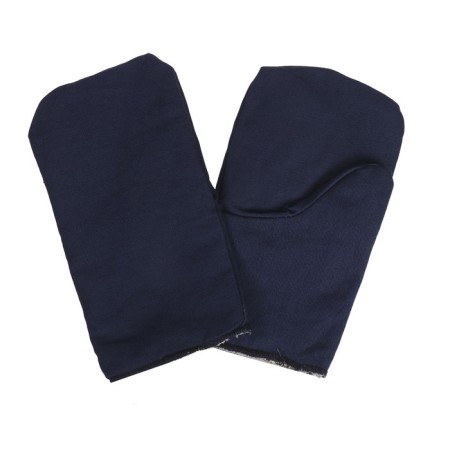 Supported mittens, diagonal, one layer of Vatin, mix, Greengo-1