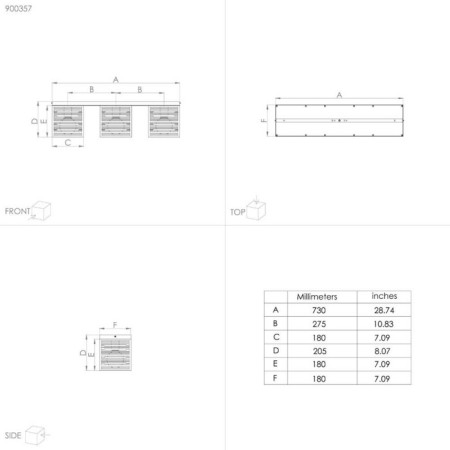 Piedritas ceiling lamp, 3x40W E27-4