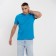 Men's T-shirt Minaku Regular Fit: Biryuza Color, Rr. 42