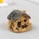 Figure for Florarium Polystone "House with a straw roof" mix 4x3.2x3.2 cm