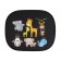 Sunspecific curtains for cars, cartoons DF1, 44 × 36 cm, set 2 pcs