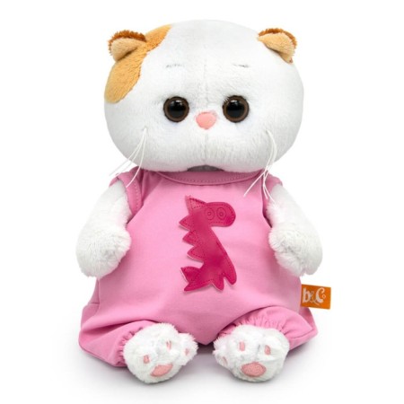 Soft toy "Lee Baby", in a jumpsuit with a dragon, 20 cm