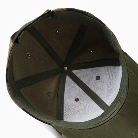 Men's cap male minku "camouflage" color khaki, river 58-3