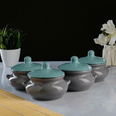 Set of pots "Pancake" 4x0.5l, rainbow mix-3