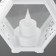Nightmare "Candle in the HEx" 3HLR1130 White 6x11x15 cm Risalux
